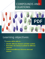 DAY1-PPT - Elements Compounds and Chemical Equations