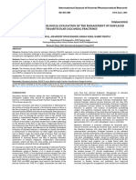 Functional and Radiological Evaluation of The Mana