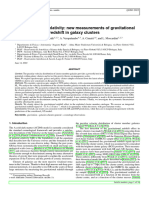 Testing General Relativity New Measurements of Gra