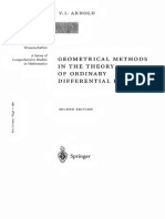 Geometrical Methods in The Theory of ODE