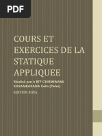 Cours Et Exercices Corrigé de La Statique Appliquée