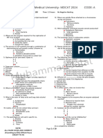 Mdcat KP 2024 With Correct Answers by MJ