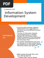 Information System Development