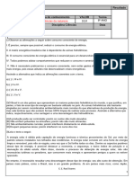 Avaliação Bimestral 8 Ano