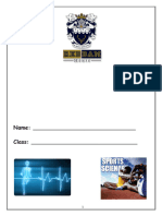 Grade 7 Sport Science Years Notes