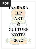 Ias Baba Art & Culture 2022