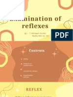 Examination of Reflexes