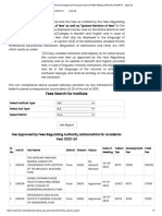 Fees Proposal 2023 24 Fees Computation Sheet B.E. M.E. MBA