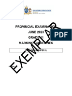 Grade 11 Provincial Examination Economics P1 (English) June 2023 Possible Answers PDF