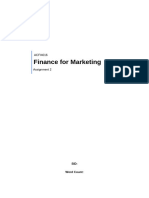 Finance For Marketing