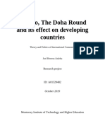 Mexico, The Doha Round and Its Effect On Developing Countries