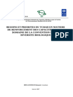 Besoins Et Priorites Du Tchad en Matiere de Renforcement Des Capacites Dans Le Domaine de La Convention Sur La Diversite Biologique