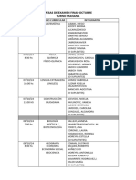 Examen Octubre (T. Mañana)