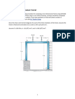 SAP2000 Frame Analysis Tutorial