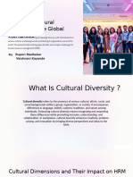 Managing Cultural Diversity in The Global Workplace