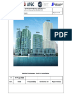 Method Statement FCU Installation