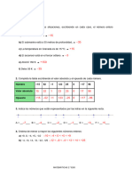 Numeros Enteros 2eso Repaso Soluciones