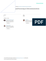 Complex Digital Signal Processing in Telecommunications: November 2011