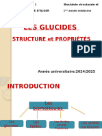 Les Glucides - Mon Cours 1-2024-2025