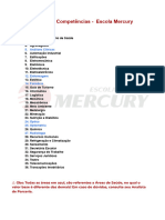 Áreas Por Competências - Escola Mercury