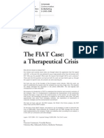 The FIAT Case: A Therapeutical Crisis