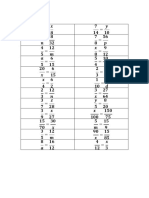 Ejercicios Remediales de Algebra - Teoria de Los Exponentes y Regla de 3 Simple