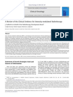 A Review of The Clinical Evidence For Intensity-Modulated Radiotherapy