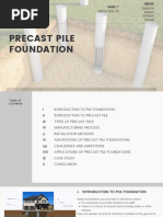 Precast Pile Foundation