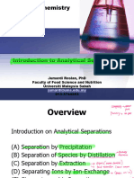 W13 - Introduction To Analytical Separations (1) - 230723 - 174002