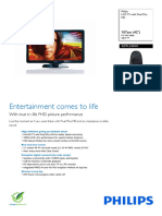 Philips TV Specs