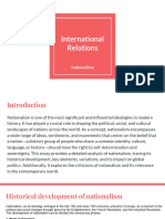 International Relations (Nationalism)