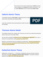 Atomic Structure Teacher Notes