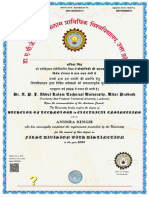 Degree Certificate