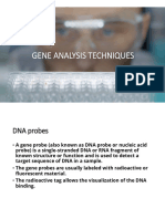 Gene Analysis Techniques: DNA Probes