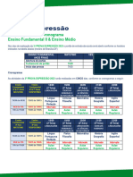 PROVA Expressão 3o Bi Cronograma