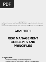 Lesson 1 Risk Management Concepts and Principles