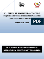 Sous Thme 1 La Gestion de La Formation Des Enseignants - 1