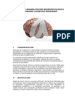 Esquema Del Programa de Rehabilitacion