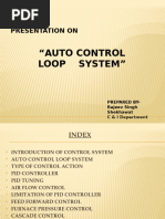 Auto Control Loop System