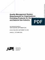 Api Specification Q1, 10th Edition