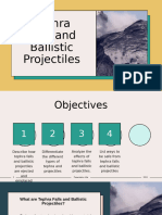 Tephra Falls and Ballistic Projectiles