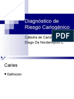 Diagnóstico de Riesgo Cariogénico Con El Cariograma