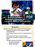 Types &methods To Develop Strength