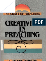 (The Craft of Preaching Series) J. Grant Howard-Creativity in Preaching (The Craft of Preaching Series) - Ministry Resources Library (1987)