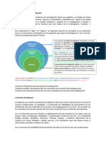 El Proceso de Operacionalización