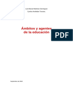 Tema 6. Ambitos y Agentes Educativos