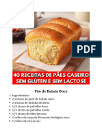 40 Receitas de Pao Caseiro Sem Gluten e Sem Lactose