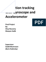 3D Motion Tracking With Gyroscope and Accelerometer - 2