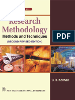 Research Methodology M & T