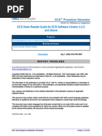 ECS - ECS Miscellaneous How To Service Procedures-ECS Node Restart Guide For ECS Software Version 3.2.0 and Above